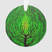 Groen leven ornament (voorkant)
