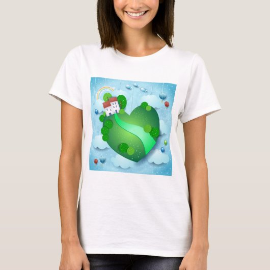 Groen leven t-shirt (Voorkant)