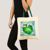 Groen leven tote bag (Voorkant (product))