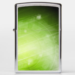 Groen lichtontwerp in hi-tech stijl