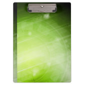 Groen lichtontwerp in hi-tech stijl klembord (Voorkant)