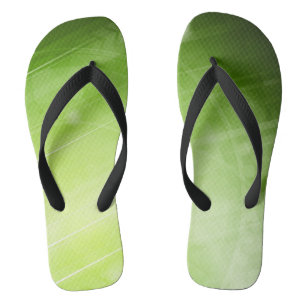 Groen lichtontwerp in hi-tech stijl teenslippers