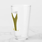 Groen lijnglas glas (Links)