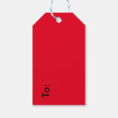 Groen Lijst met Foto en Tekst Cadeaulabel (Achterkant)