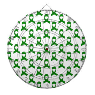 Groen Lint Patroon Dartbord