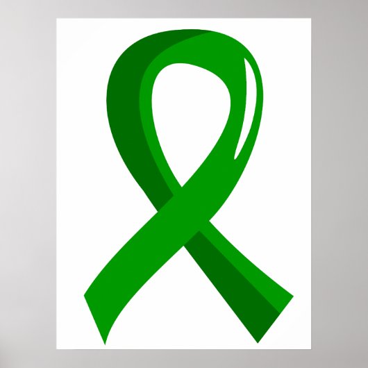 Groen lint voor geestelijke gezondheid 3 poster (Voorkant)