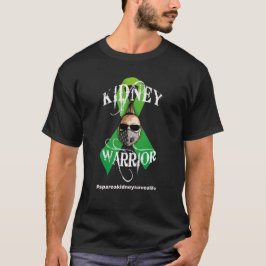Groen lintje Nieren Warrior - Donkere Shirten T-shirt