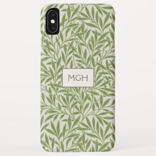 groen logo met bladeren iPhone XS max hoesje