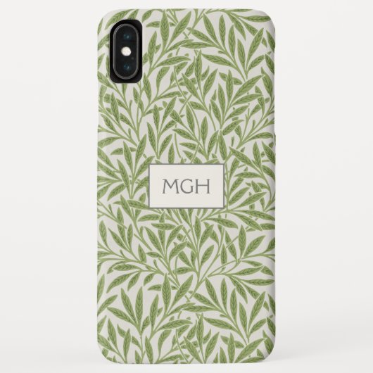  groen logo met bladeren Case-Mate iPhone case (Achterkant)