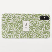  groen logo met bladeren Case-Mate iPhone case (Achterkant (horizontaal))