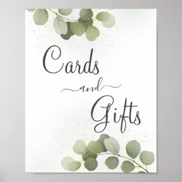 Groen Loof Eucalyptus Poster