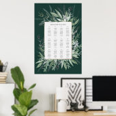 groen loofgoed, ZITPLAATS Poster (Thuiskantoor)