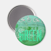Groen Magneet (Voorkant / Achterkant)