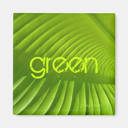 groen magneet (Voorkant)