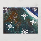 Groen Man briefkaart (Voorkant)