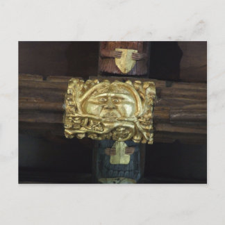 Groen Man Briefkaart - Lutterworth