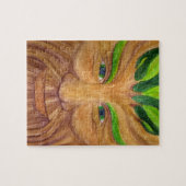 Groen Man puzzel (Horizontaal)