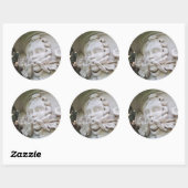 Groen Man Ronde Sticker (Vel)