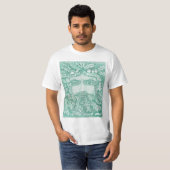Groen Man T-shirt (Voorkant volledig)