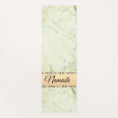 Groen Marmer Diamant Bling Namaste Yogamat (Voorkant)