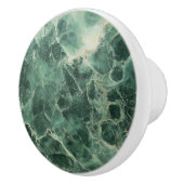 Groen marmer Patroon Keramische Knop (Rechts)