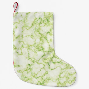 Groen marmer Patroon Kleine Kerstsok