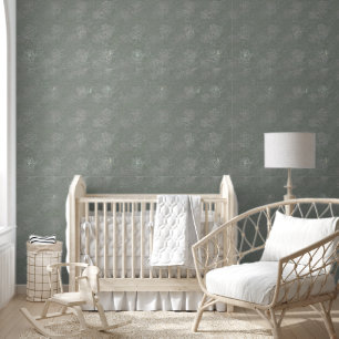 Groen marmeren ontwerp behang