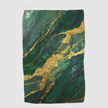 Groen marmeren patroon met goud
