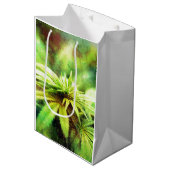 Groen Medium Cadeauzakje (Voorkant Gekanteld)