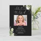 Groen Memorial Funeral Order Of Service  Programma (Staand voorkant)