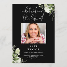 Groen Memorial Funeral Order Of Service 