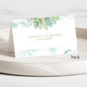 Groen met Blauwe en Groene Waterverf Escort