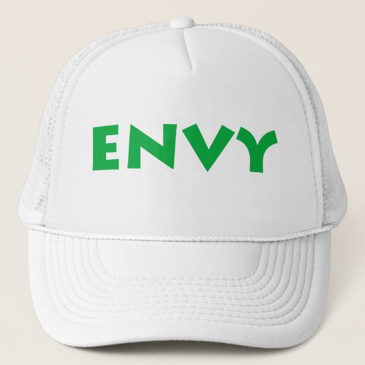 Groen met Envy Trucker Hat Pet (Voorkant)
