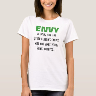 Groen met jaloers Shirt