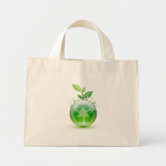 Groen Mini Tote Bag