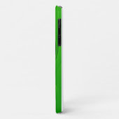 Groen Minimaal Bladontwerp Case-Mate iPhone Case (Achterkant/links)