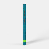 Groen Modern Gepersonaliseerde Naam Telefoonhoes Samsung Galaxy Hoesje (Rechterkant)