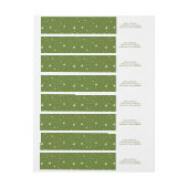 Groen modern sparkles en Stippen Patroon (Vel)
