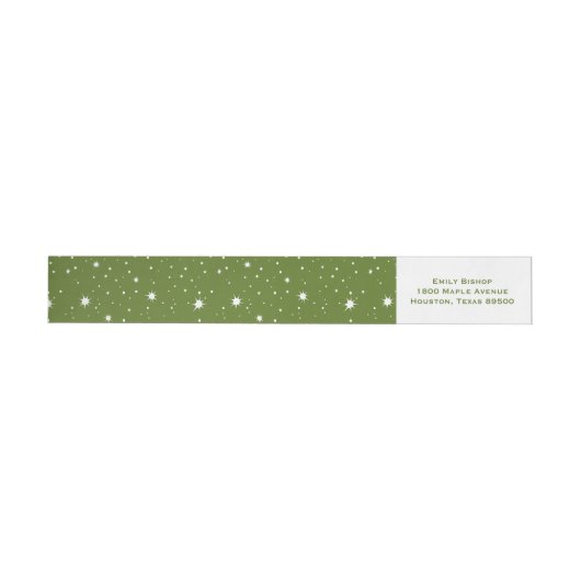 Groen modern sparkles en Stippen Patroon (Individueel)
