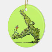 Groen monster Ornament (Links)