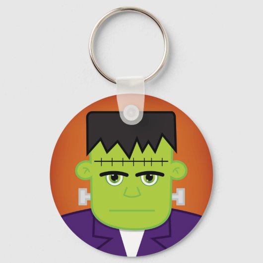 Groen monster sleutelhanger (Voorkant)