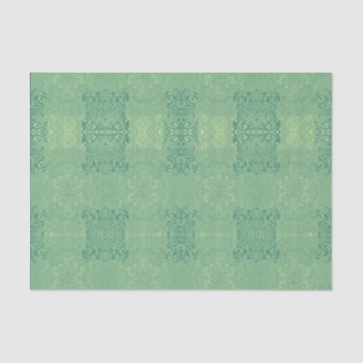 Groen mousselpapier tissuepapier (Voorkant)