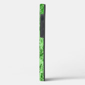 Groen mozaïekpatroon Hoesje-Mate iPhone case (Achterkant / Links)