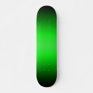 Groen naar zwart verloop skateboard