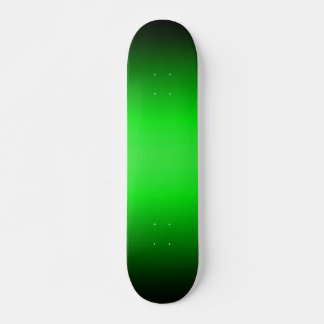 Groen naar zwart verloop skateboard