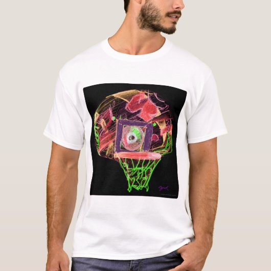 Groen net t-shirt (Voorkant)