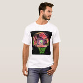 Groen net t-shirt (Voorkant volledig)