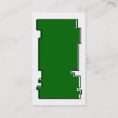 groen oddRex Visitekaartje (Achterkant)