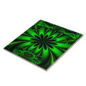 Groen Oerwoud Tegeltje (Zijkant)