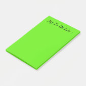 Groen om Post-it van de Lijst te doen Post-it® Notes (Schuin)